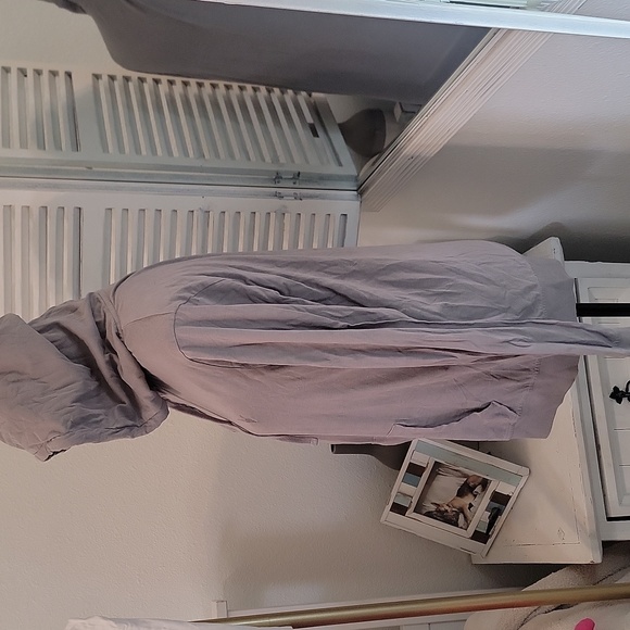 ALLSAINTS Brace Hoodie in Flint Gray - Picture 5 of 12